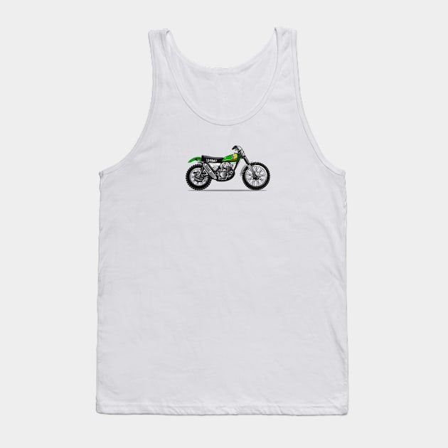 Motocross Tank Top by TambuStore